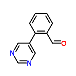 cas no 640769-71-7 is 2-(Pyrimidin-5-yl)benzaldehyde