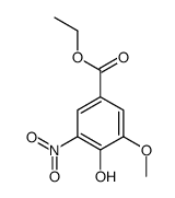 cas no 64095-07-4 is ethyl 4-hydroxy-3-methoxy-5-nitrobenzoate