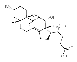 cas no 641-81-6 is Chol-8(14)-en-24-oicacid, 3,12-dihydroxy-, (3a,5b,12a)-