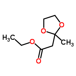 cas no 6413-10-1 is Ethyl 2-(2-methyl-1,3-dioxolan-2-yl)acetate
