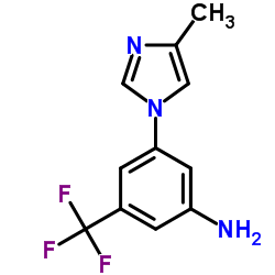 cas no 641571-11-1 is 3-(4-Methyl-1H-imidazol-1-yl)-5-(trifluoromethyl)aniline