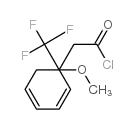 cas no 64312-89-6 is (+/-)-1-methoxy-1-(trifluoromethyl)phenylacetyl chloride