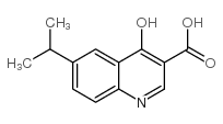 cas no 64321-62-6 is 4-Hydroxy-6-isopropylquinoline- 3-carboxylic acid