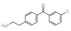 cas no 64358-13-0 is (3-chlorophenyl)-(4-propylphenyl)methanone