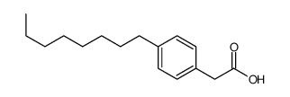 cas no 64570-28-1 is 2-(4-octylphenyl)acetic acid
