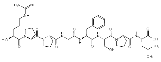 cas no 64695-06-3 is (Des-Arg9,Leu8)-Bradykinin