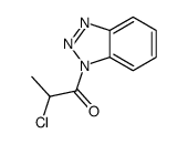cas no 647833-21-4 is 1H-Benzotriazole, 1-(2-chloro-1-oxopropyl)- (9CI)