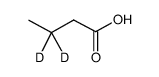 cas no 64833-96-1 is butyric-3,3-d2 acid
