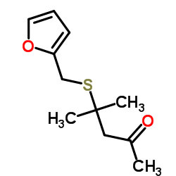 cas no 64835-96-7 is 2-Pentanone, 4-((2-furanylmethyl)thio)-4-methyl-
