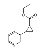 cas no 649766-32-5 is ETHYL 2-(PYRIDIN-3-YL)CYCLOPROPANECARBOXYLATE