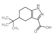 cas no 650603-95-5 is 5-tert-Butyl-4,5,6,7-tetrahydro-1H-indazole-3-carboxylic acid
