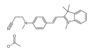 cas no 65122-06-7 is 2-[2-[4-[(2-cyanoethyl)methylamino]phenyl]vinyl]-1,3,3-trimethyl-3H-indolium acetate