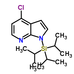 cas no 651744-48-8 is 1H-Pyrrolo[2,3-b]pyridine, 4-chloro-1-[tris(1-methylethyl)silyl]-