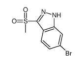 cas no 651780-43-7 is 6-BROMO-3-(METHYLSULFONYL)-1H-INDAZOLE