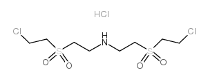 cas no 65180-91-8 is bis[2-(2-Chloroethylsulfonyl)ethyl]azanium chloride