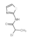 cas no 6521-08-0 is 2-bromo-N-(1,3-thiazol-2-yl)propanamide