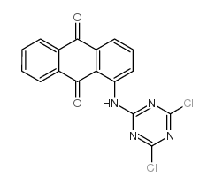 cas no 6522-75-4 is 2-(1-Anthraquinonylamino)-4,6-dichloro-1,3,5-triazine