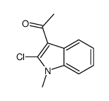 cas no 65287-75-4 is 1-(2-chloro-1-methylindol-3-yl)ethanone