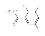 cas no 653-14-5 is LITHIUM 3,5-DIIODOSALICYLATE