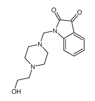 cas no 6532-17-8 is 1-[4-(2-HYDROXY-ETHYL)-PIPERAZIN-1-YLMETHYL]-1H-INDOLE-2,3-DIONE