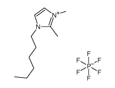 cas no 653601-27-5 is 1-hexyl-2,3-dimethylimidazolium hexafluorophosphate
