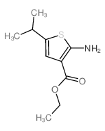 cas no 65416-85-5 is Ethyl 2-amino-5-isopropylthiophene-3-carboxylate