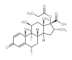 cas no 65429-42-7 is (6A,11B,16A,17A)-6,9-DIFLUORO-11-HYDROXY-16-METHYL-3-OXO-17-(1-OXOPROPOXY)ANDROSTA-1,4-DIENE-17-CARBOXYLIC ACID