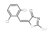 cas no 65562-49-4 is 5-[(2,6-dichlorophenyl)methylidene]-2-sulfanylidene-thiazolidin-4-one