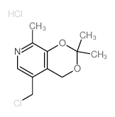 cas no 6562-92-1 is 5-(chloromethyl)-2,2,8-trimethyl-4H-[1,3]dioxino[4,5-c]pyridine