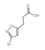 cas no 6567-34-6 is 5-Isoxazolepropanoicacid, 3-bromo-