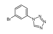 cas no 65697-41-8 is 1H-TETRAZOLE, 1-(3-BROMOPHENYL)-