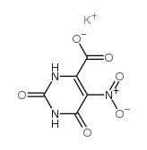cas no 65717-13-7 is Potassium 1,2,3,6-tetrahydro-5-nitro-2,6-dioxopyrimidine-4-carboxylate