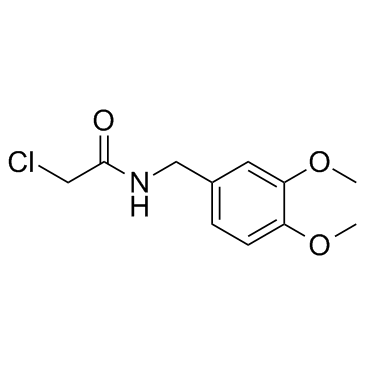 cas no 65836-72-8 is 2-Chloro-N-(3,4-dimethoxybenzyl)acetamide