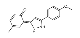cas no 65840-98-4 is 6-[5-(4-methoxyphenyl)-1,2-dihydropyrazol-3-ylidene]-4-methylcyclohexa-2,4-dien-1-one