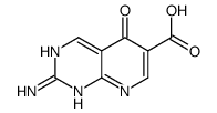cas no 65897-57-6 is Pyrido[2,3-d]pyrimidine-6-carboxylic acid, 2-amino-1,5-dihydro-5-oxo- (9CI)