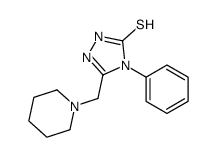 cas no 65924-80-3 is 4-PHENYL-5-(PIPERIDIN-1-YLMETHYL)-4H-1,2,4-TRIAZOLE-3-THIOL