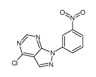 cas no 65974-01-8 is 4-chloro-1-(3-nitrophenyl)pyrazolo[3,4-d]pyrimidine
