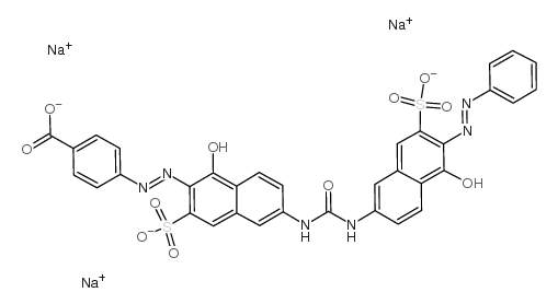 cas no 6598-63-6 is trisodium 4-[[1-hydroxy-6-[[[[5-hydroxy-6-(phenylazo)-7-sulphonato-2-naphthyl]amino]carbonyl]amino]-3-sulphonato-2-naphthyl]azo]benzoate