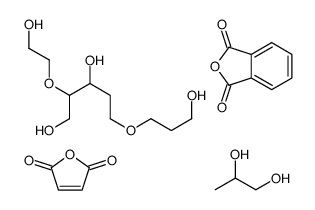 cas no 65997-33-3 is 2-benzofuran-1,3-dione,furan-2,5-dione,2-(2-hydroxyethoxy)-5-(3-hydroxypropoxy)pentane-1,3-diol,propane-1,2-diol