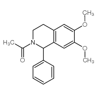 cas no 66040-34-4 is 1-(6,7-DIMETHOXY-1-PHENYL-3,4-DIHYDRO-1H-ISOQUINOLIN-2-YL)-ETHANONE