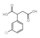 cas no 66041-28-9 is 2-(3-CHLOROPHENYL)SUCCINIC ACID
