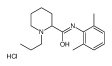 cas no 66052-79-7 is N-(2,6-DIMETHYLPHENYL)-1-PROPYLPIPERIDINE-2-CARBOXAMIDE HYDROCHLORIDE