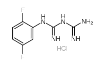 cas no 66088-53-7 is 1-(2,5-difluorophenyl)biguanide hydrochloride
