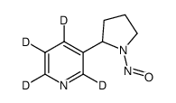 cas no 66148-19-4 is dl-n'-nitrosonornicotine-2,4,5,6-d4 (pyridine-d4)