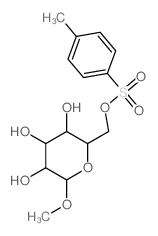 cas no 6619-09-6 is 2-methoxy-6-[(4-methylphenyl)sulfonyloxymethyl]oxane-3,4,5-triol