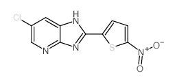 cas no 662117-74-0 is 6-Chloro-2-(5-nitrothiophen-2-yl)-1H-imidazo[4,5-b]pyridine