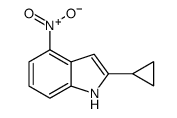 cas no 663177-70-6 is 2-Cyclopropyl-4-nitro-1H-indole