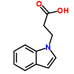 cas no 6639-06-1 is 3-(1H-Indol-1-yl)propanoic acid