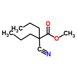 cas no 66546-92-7 is Methyl 2-cyano-2-propylpentanoate