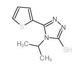 cas no 667412-77-3 is 4-ISOPROPYL-5-THIEN-2-YL-4H-1,2,4-TRIAZOLE-3-THIOL